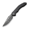 Civivi Bluetick Flipper Knife Carbon Fiber Overlay On Black G10 Handle C23050-DS2