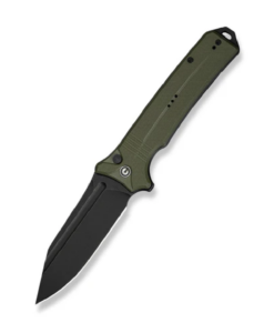 Civivi Neurohaptic Flipper & Button Lock Knife OD Green G10 Handle C23080-3