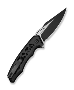 Civivi Anaaki Flipper & Button Lock Knife Black Aluminum Handle C24039-1