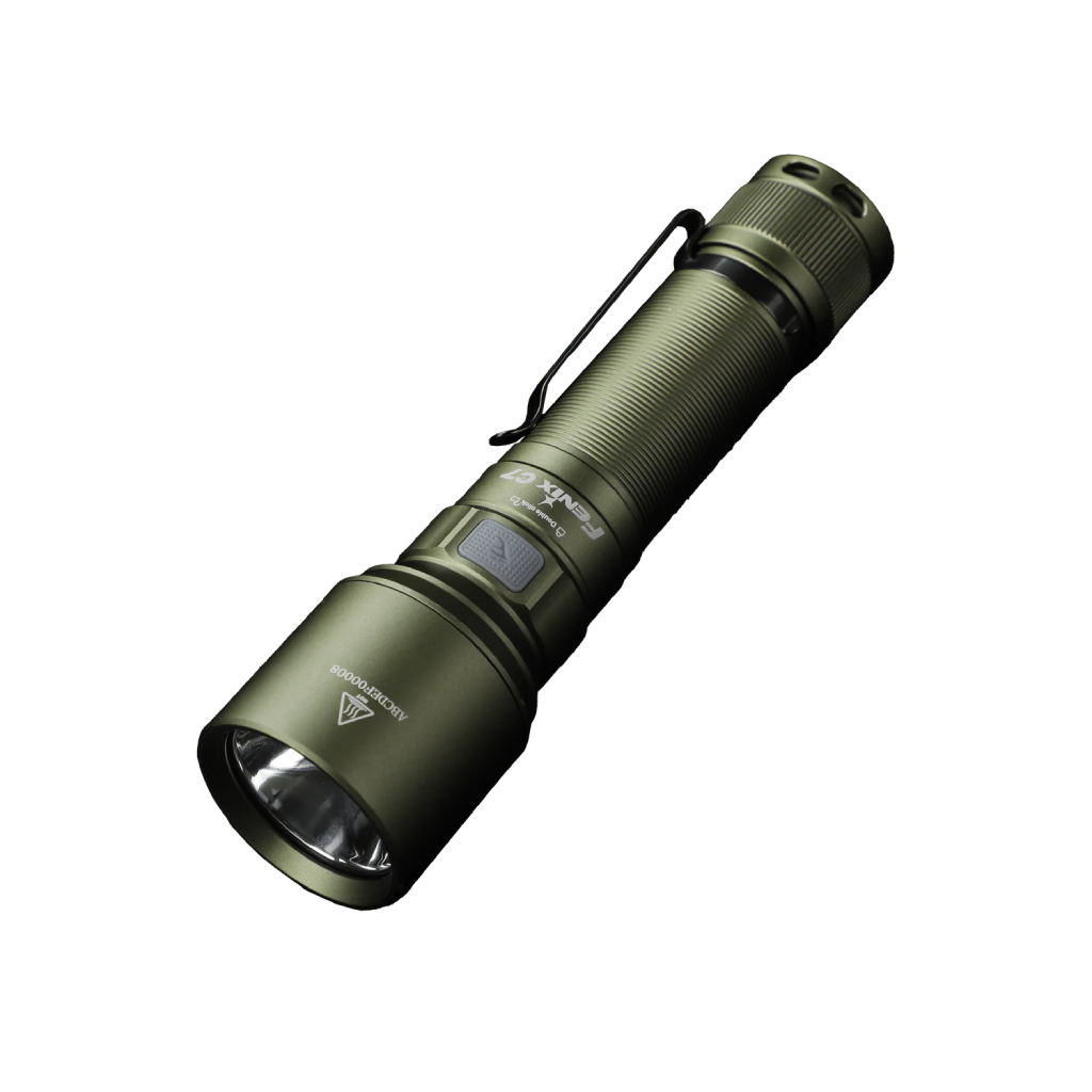 c7-green.png Fenix C7 Led Flashlight Green Limited Edition