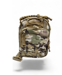 Ballistic Tactical Sling Bag Edc Multi Camo – Compact Crossbody Shoulder Pack FAS9-20C