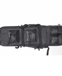 Ballistic Backpack Gun Case 95cm Black – Tactical Rifle Carry Bag with Shoulder Straps FAS9-7B