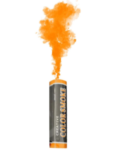 Orange Smoke Grenade