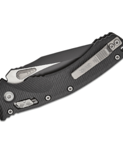 MICROTECH AMPHIBIAN RAM-LOK BLACK STD G-10 BLACK - 137RL-1FLGTBK