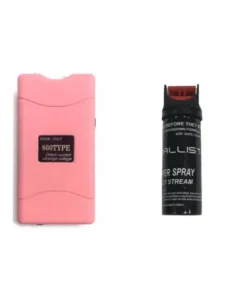 Stun Gun and Pepper Spray 40ml Combo