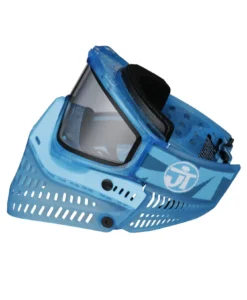 JT Spectra Proflex LE Birthstone ICE Goggle Dec Turquoise w/ Standard Chin Strap – Limited Edition Paintball Mask