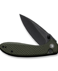 Civivi Faeger Flipper & Button Lock Knife OD Green G10 Handle-C24031-2