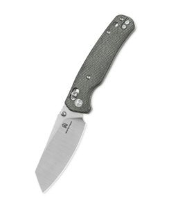 Bestechman Cicada’s Wing BMK06-M-3 Grey Micarta Handle Folding Knife