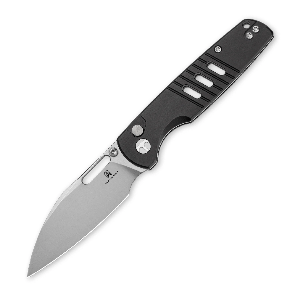 BMK15A.png Bestechman Vector BMK15A– D2 Stonewash Blade & Black Aluminum Handle Folding Knife