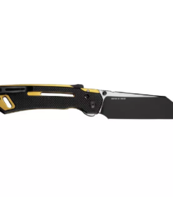 CIVIVI Buster FG Black Coarse Thumb Stud & Superlock Knife G10 Handle (4.2