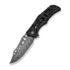 Civivi Biophase Flipper & Button Lock Knife Black Handle Damascus C23083-DS1