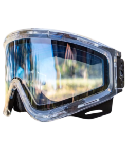 JT Qls Ice Clear Paintball Goggle Frame w/ Clear Lens & Strap – Quick Change Lens System