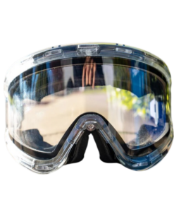 JT Qls Ice Clear Paintball Goggle Frame w/ Clear Lens & Strap – Quick Change Lens System