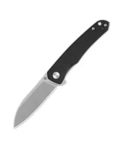 QSP Otter Liner lock, 14C28N stonewashed, Black G10 - QS140-C1