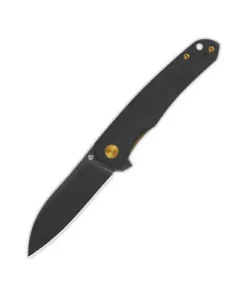 QSP Otter Liner lock, 14C28N black, Black G10 - QS140-C2