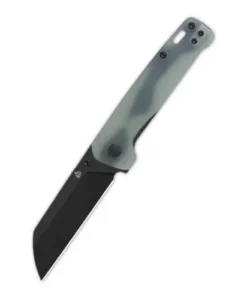 QSP Penguin V2 Liner lock, D2 black stonewash, Jade G10 - QS130V2-G2