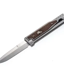 Reate Titanium bead blast Double Edges-Satin Stonewashed Flat Burlap micarta - OG-EXO (6)
