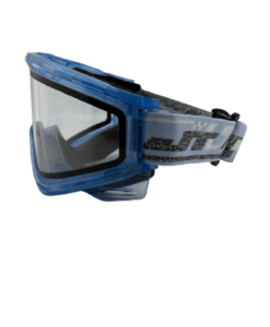 JT Qls Ice Aquamarine Paintball Goggle Frame w/ Clear Lens & Strap – Quick Change Lens System