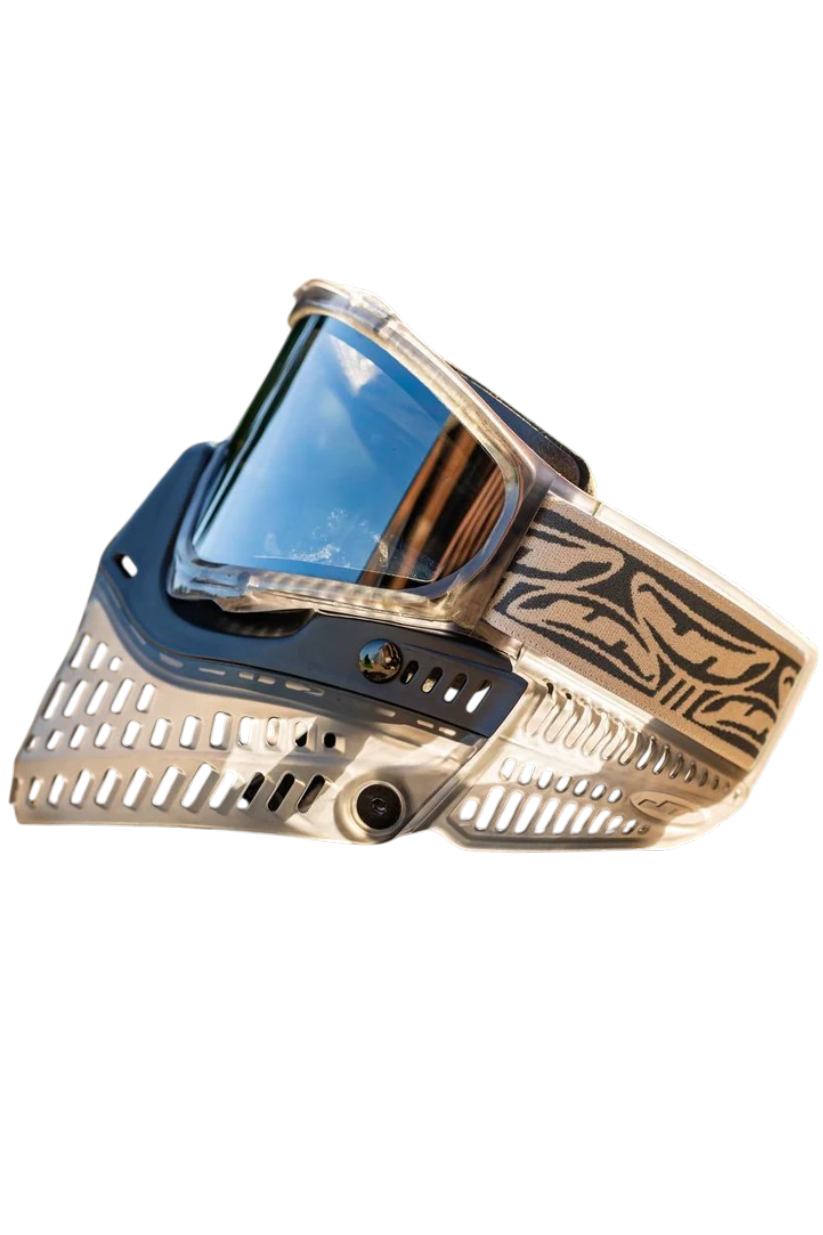 SideAngleLeftSeeThrough_sm.png JT Proflex Ice Stratus Paintball Goggle w/ Chrome Lens – Thermal Dual Pane Mask System