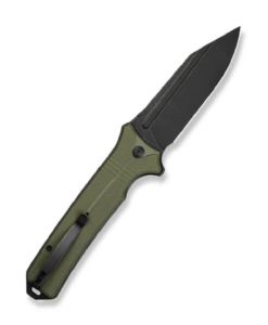 Civivi Neurohaptic Flipper & Button Lock Knife OD Green G10 Handle C23080-3
