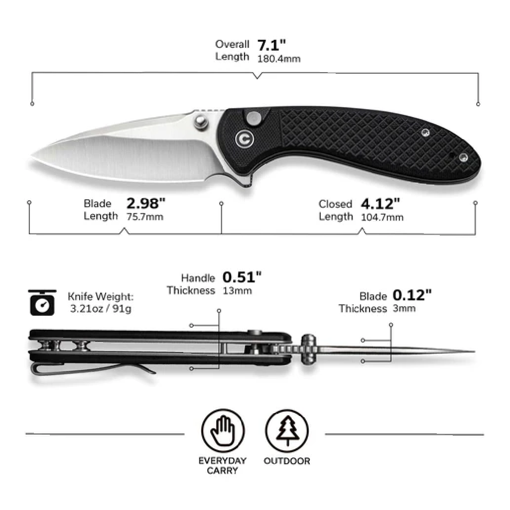 c24031-1.3.png Civivi Faeger Flipper & Button Lock Knife Black C24031-1