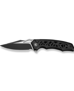 Civivi Anaaki Flipper & Button Lock Knife Black Aluminum Handle C24039-1