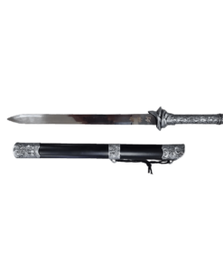 Dragon Katana Sword with Stand – FAS3-10 1Pcs Decorative Sword Black Sheath Grey Handle 46cm