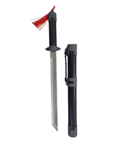 Mini Katana Sword Display with Stand – FAS3-9 1Pcs Small Decorative Katana Black/Grey