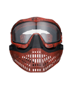 JT Proflex Le Marble Red/Black Home Edition Paintball Goggle – Limited Edition Thermal Mask