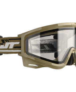 JT Qls Olive Paintball Goggle Frame w/ Clear Lens & Strap – Quick Change Lens System