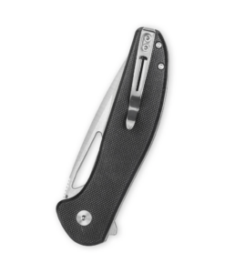 Bestechman Whalefin BMK18A–D2 Blade with Black G10 Handle Folding Knife