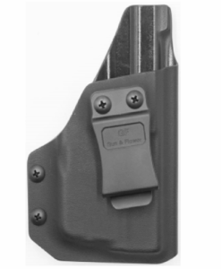 "Glock 19 Olight Baldr PRO IWB, Kydex, 1.5 inch plastic clip, Right Hand, Black"