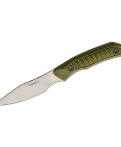 Kershaw Deschutes Caper Fixed Blade Knife – D2 Steel – Olive Handle (K1882)