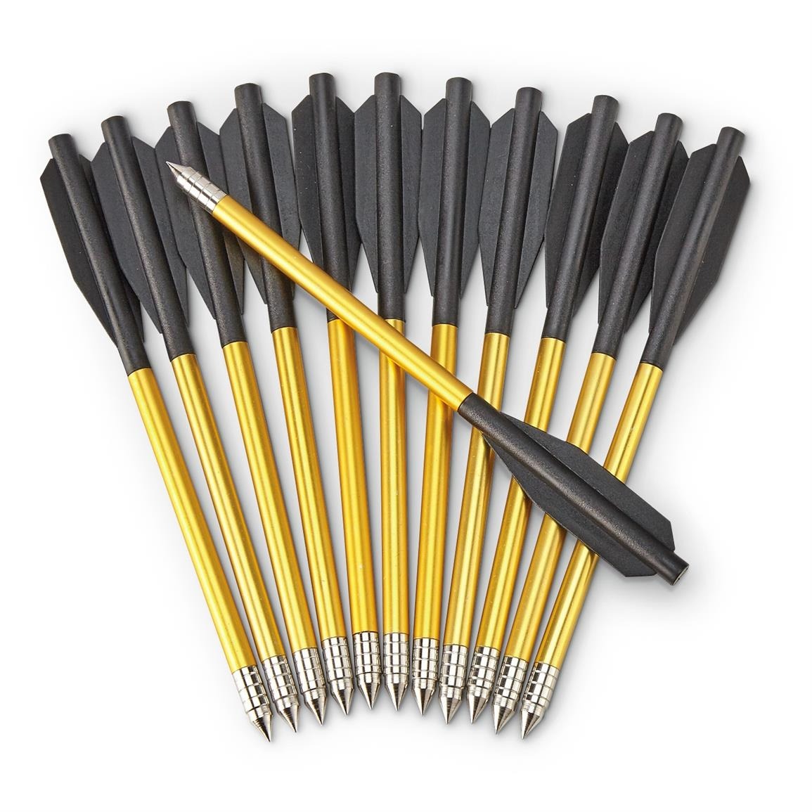 68923-1-a-Aluminium-Arrows-Crossbow-59ebe1.jpg Aluminum Arrow 6.5 Inch (12PCS/Card) – MK-AL Replacement Arrows