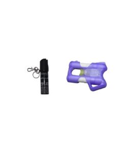 GUARDIAN ANGEL 3 LIVE UNIT PURPLE + PEPPER SPRAY COMBO