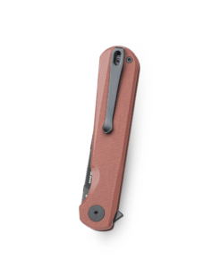 Bestechman Flick BMK13G – Black PVD D2 Blade & Brown G10 Handle Flipper Knife