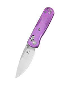 Bestechman Sprite BMK21H Purple Crystallized Titanium Handle Folding Knife