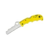 SPYDERCO ASSIST SALT RESCUE FOLDER H1 COMBO KNIFE - C79PSYL