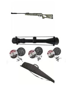 Camo Air Rifle 5.5mm Combo