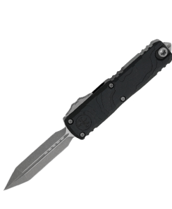 Microtech UTX-85 Spartan Gen IV Topographic Deep Engraved Apocalyptic OTF Knife – 12304TP-10AP