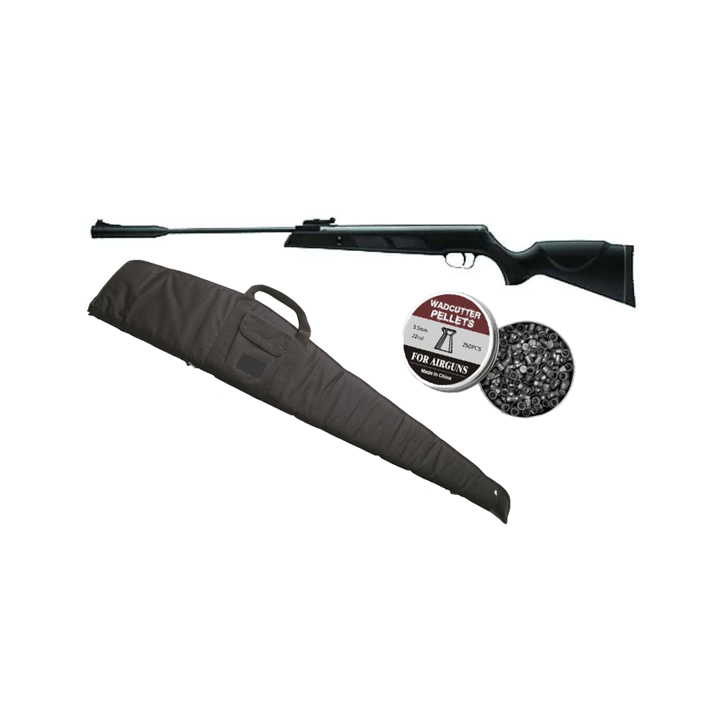 8-1.png Artemis SR1000S Black 5.5mm Pellet Rifle Combo