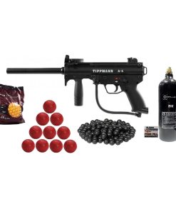 Tippmann A5 Black Paintball Marker Combo