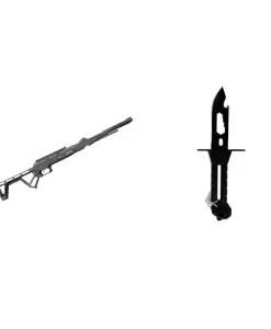 BLACK BUNKER BM8 RIFLE BLACK 5.5MM - 51603 COMBO