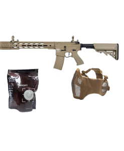 Lancer Tactical LT-25T-G2 GENERATION 2 M4 SPR "Interceptor" TAN Combo